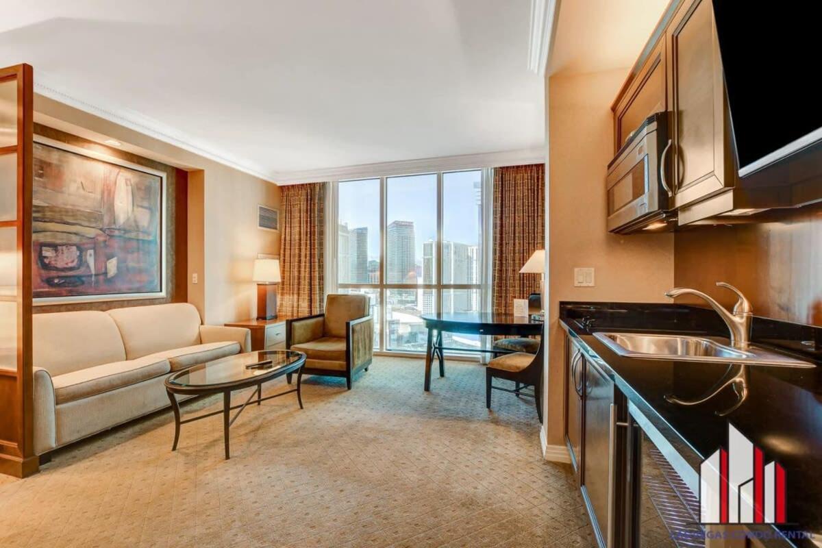 Mgm Signature-23-719 Strip View Jacuzzi Studio Las Vegas Eksteriør bilde